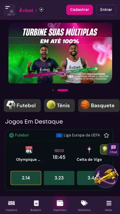 VBET screenshot